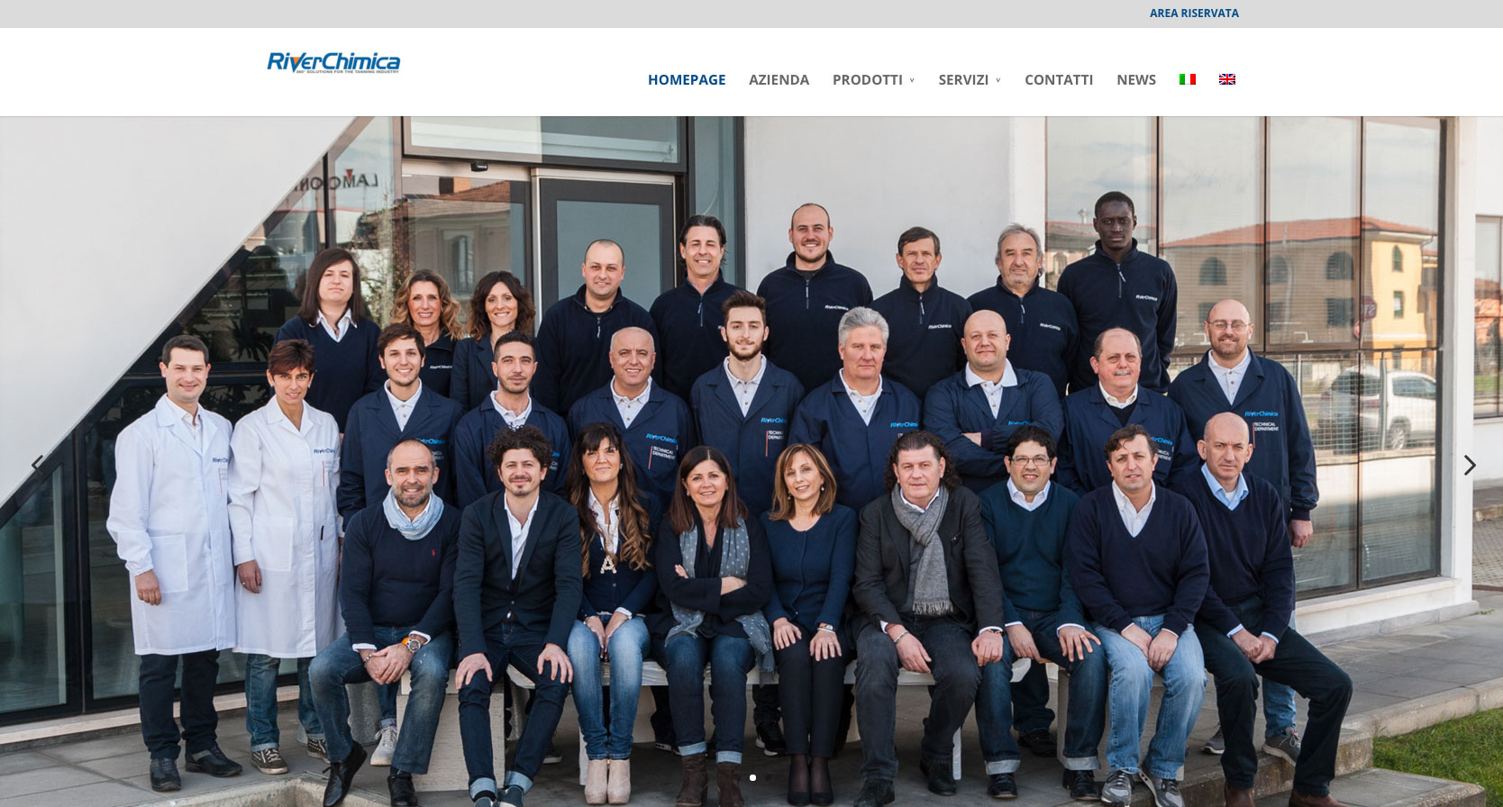River Chimica Industriale spa - homepage