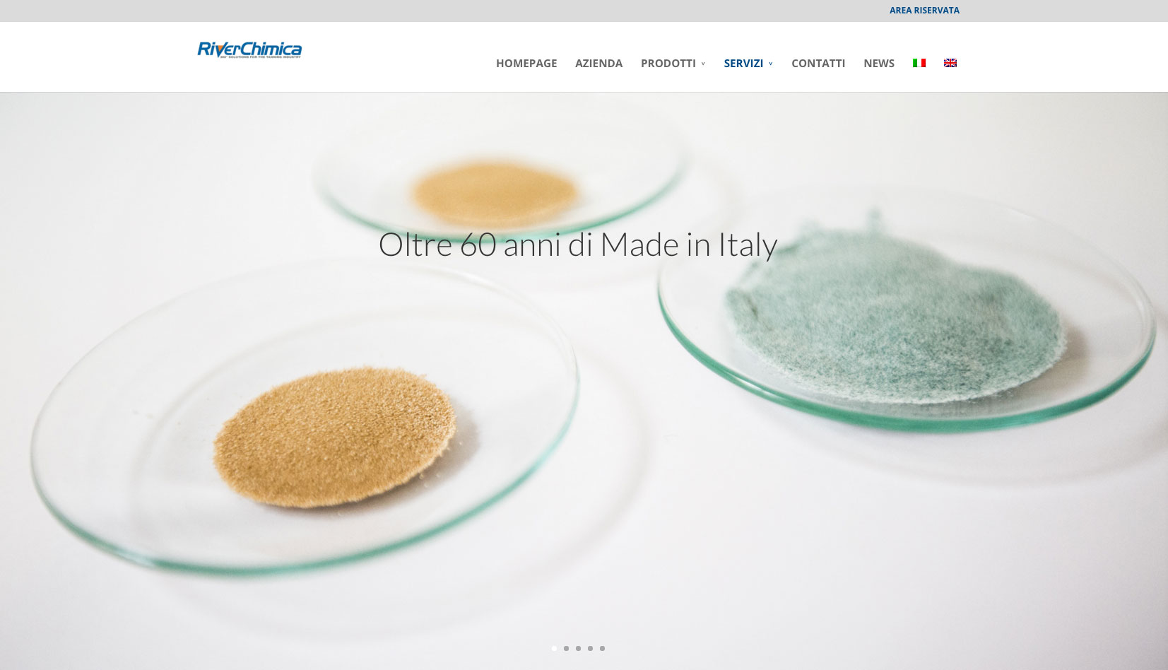 River Chimica Industriale spa - homepage